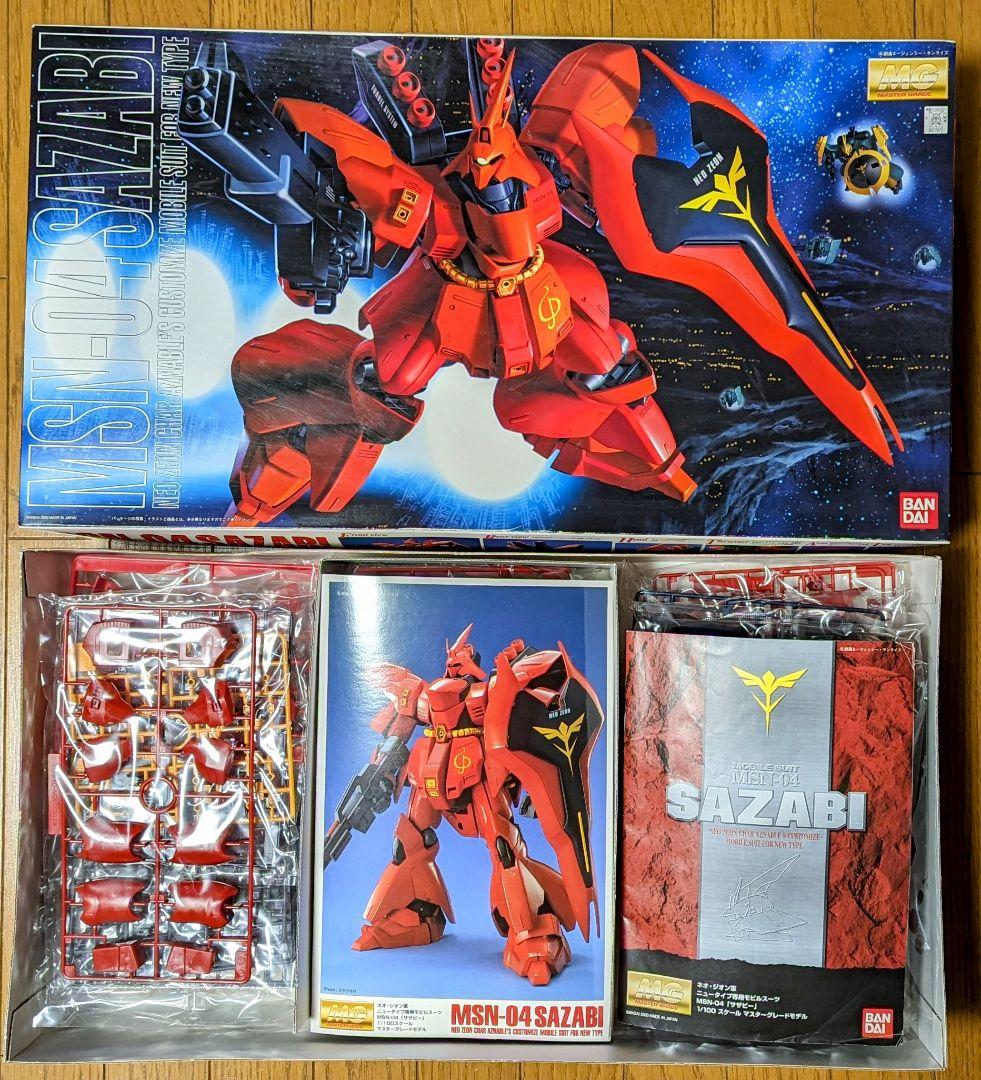 MG サザビー MG 1/100 MSN-04 サザビーVer.ka｜バンダイ ホビーサイト