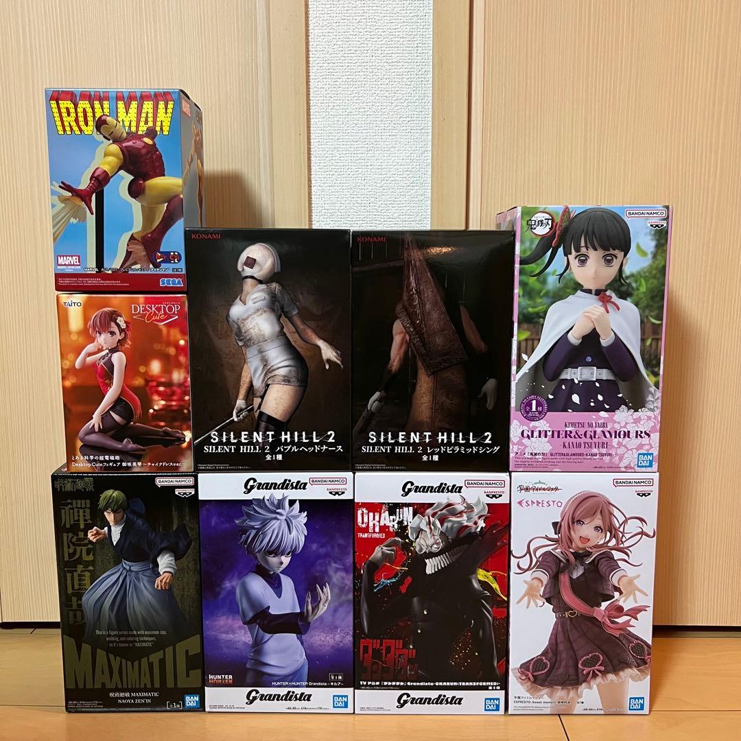 【大特価】　プライズフィギュア　まとめ売り　最新作　含む　人気作品　9個セット