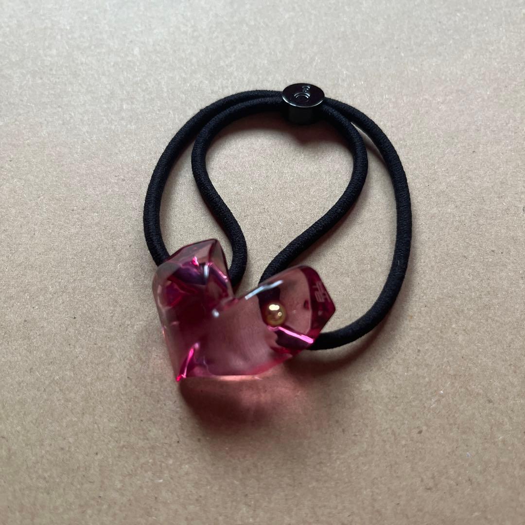 THE HAIR BAR TOKYO ハートジェムポニー　ウィズスタッズ　ピンク