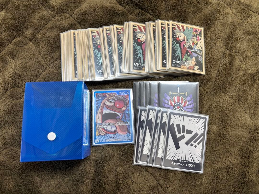 リーダーパラレル】 青バギー 構築済みデッキ ワンピースカード - メルカリ