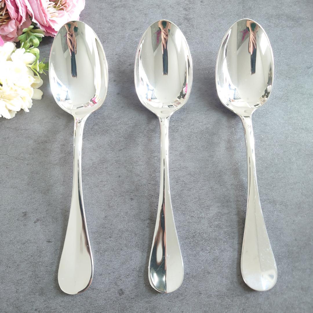 美品 クリストフル フィデリオ テーブルスプーン 3点