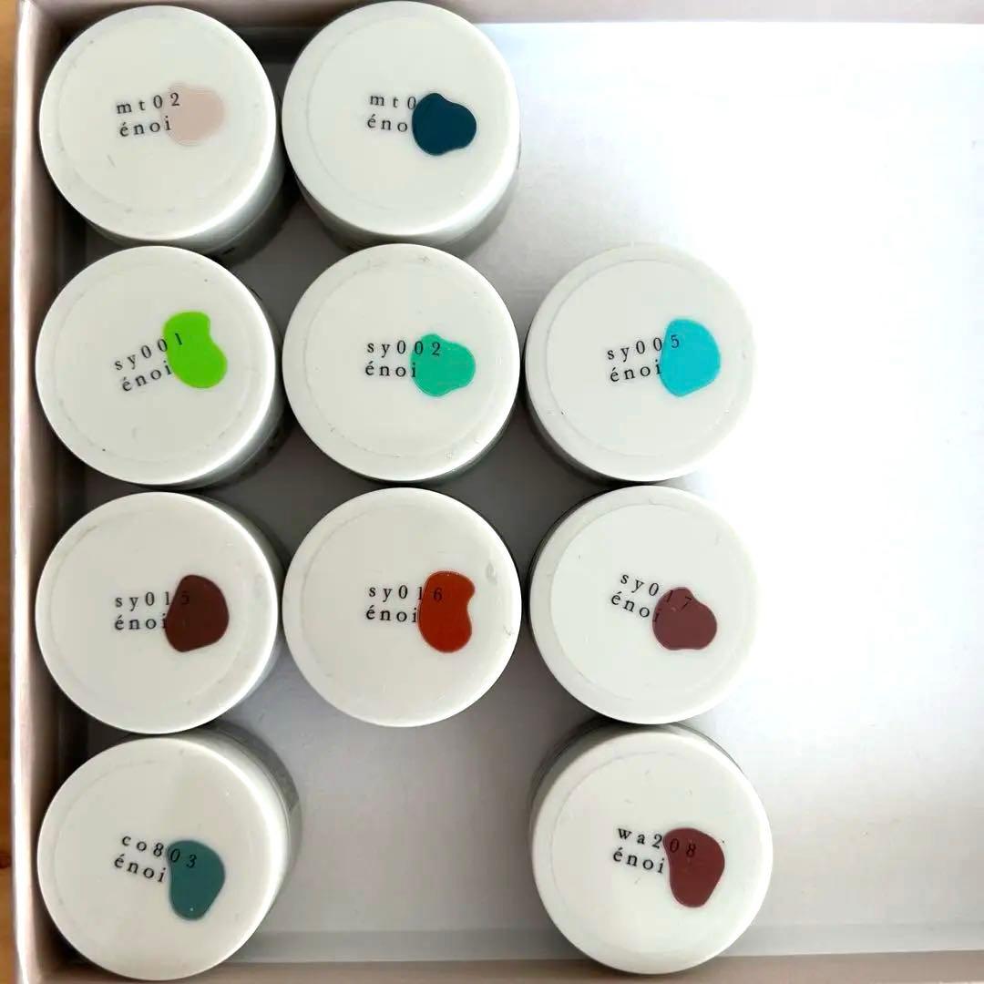 enoi エノイ カラージェル mt sy co wa 10色セット enoi エノイ カラージェル mt sy co wa 10色セット - メルカリ
