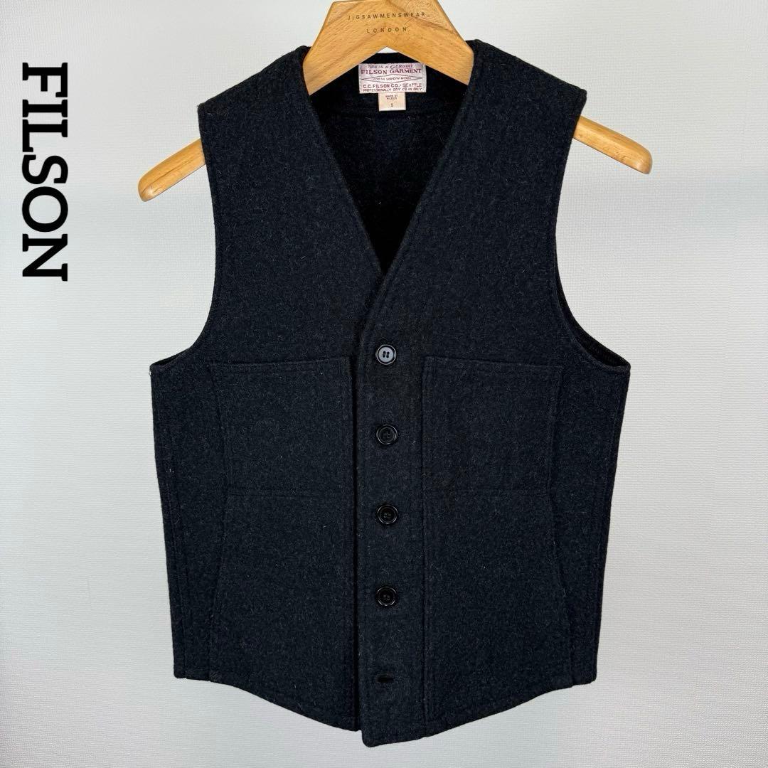 FILSON フィルソン マッキーノウールベスト 着用1回 美品 サイズS 楽天市場】FILSON フィルソン Mackinaw Wool Vest マッキーノウール