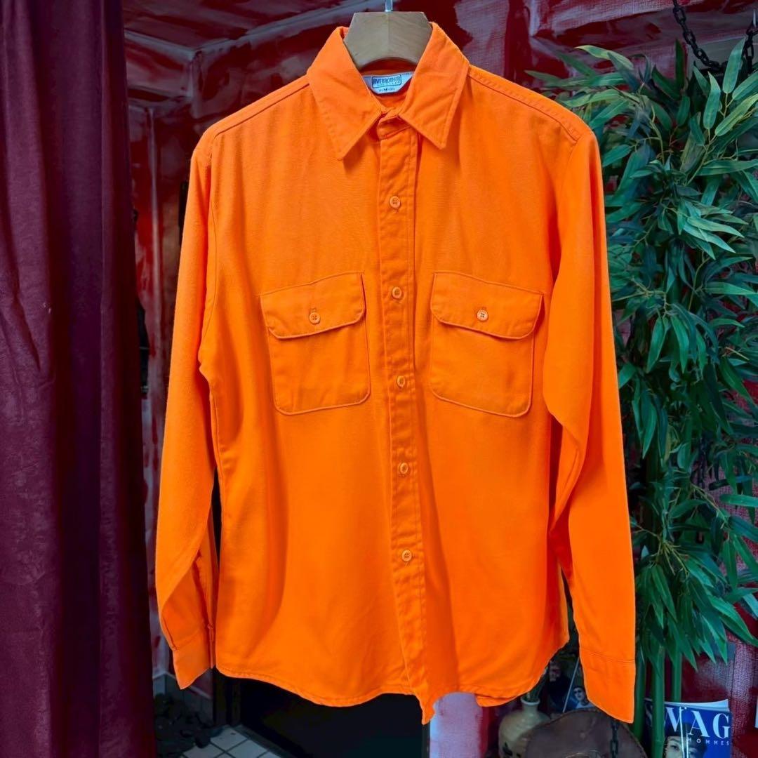 トップス 80s FIVE BROTHER acrylic shirt