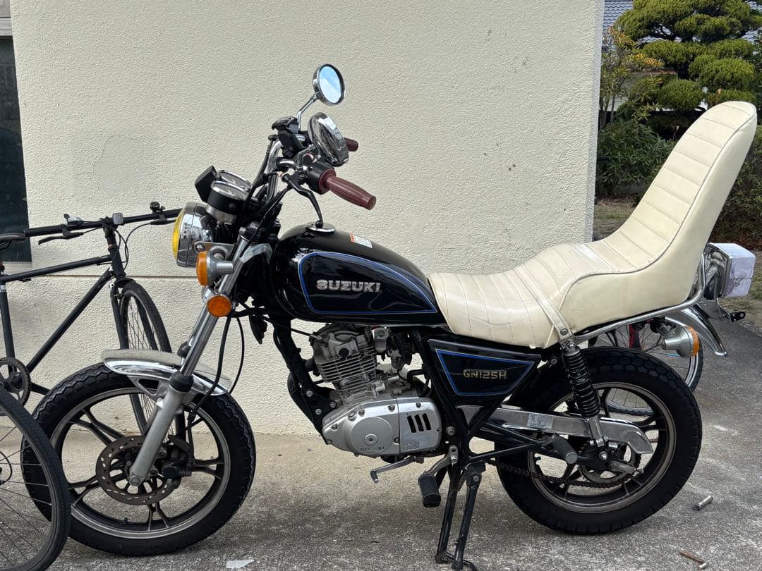 gn125 3段シート 楽天市場】GN125 GN125H GN125-2F 三段シート 3段シート 座席 黒