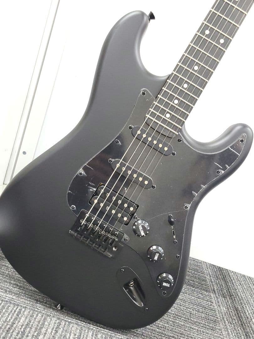 【美品】SELDER エレキギター マットブラック SELDER エレキギター ブラックマット仕様 STC-04 13点初心者セット
