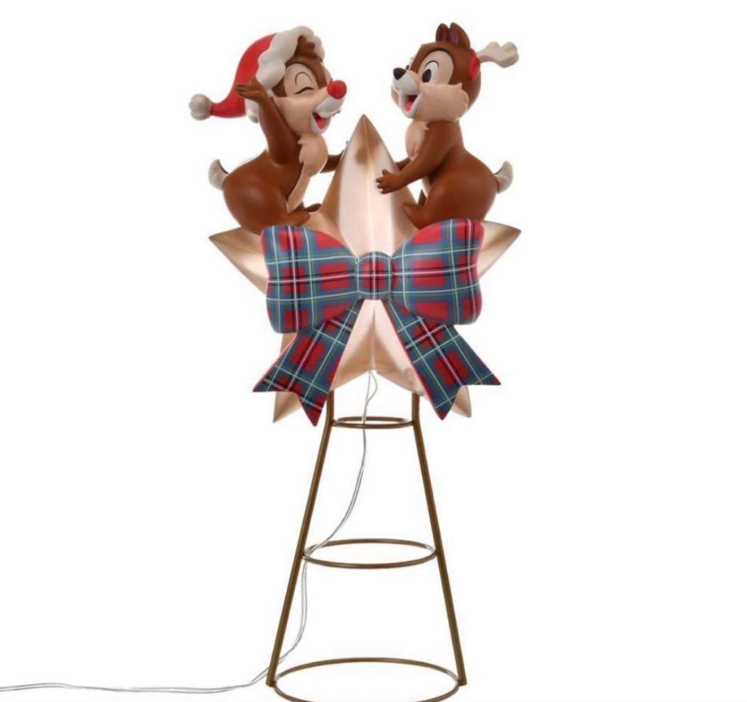 お値下げ中‼️ 新品 未開封　ディズニーストア　ツリートッパー チップ&デール