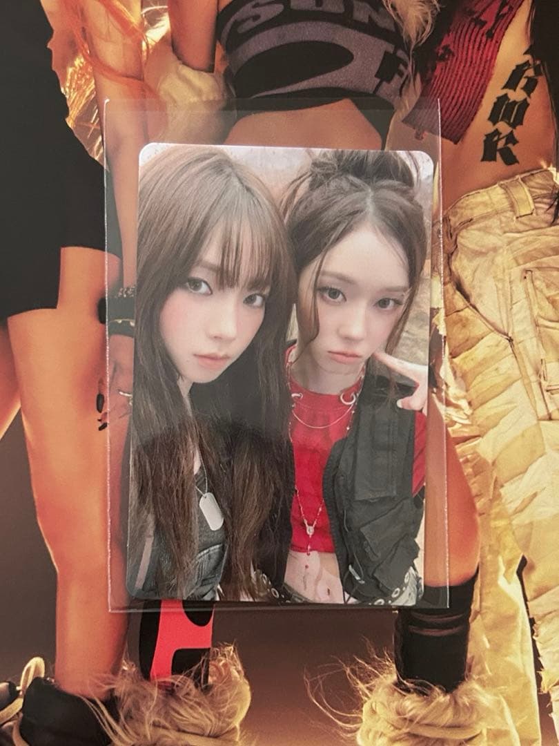 aespa Dirty Work ワーナー特典 ユニット　カリナ ウィンター aespa Dirty Work ワーナー特典 ユニット カリナ ウィンター