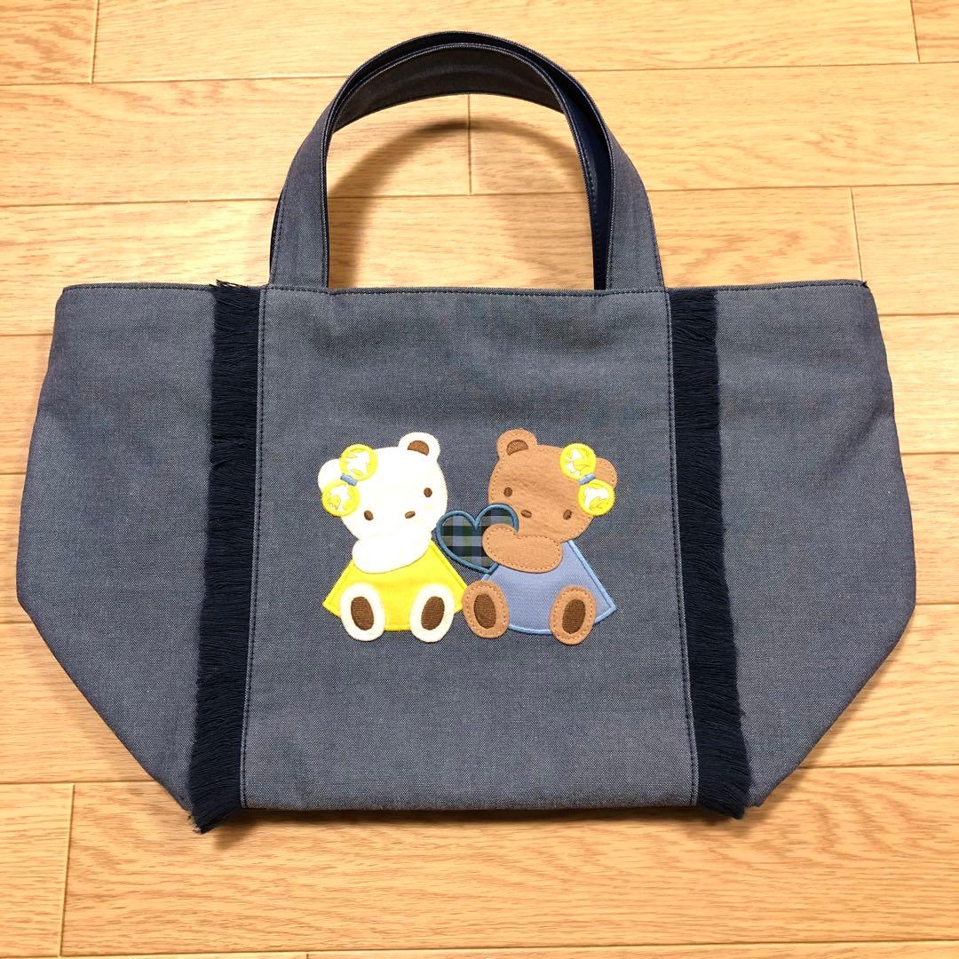 超美品　ファミリアショー2024春　リバティ柄　トートバッグ大 ファミリア ショー トートバッグ 2024 スプリング 春 新品未開封