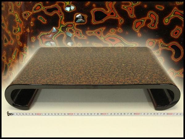 堆朱 花台 巻卓 香炉台(メ1397)