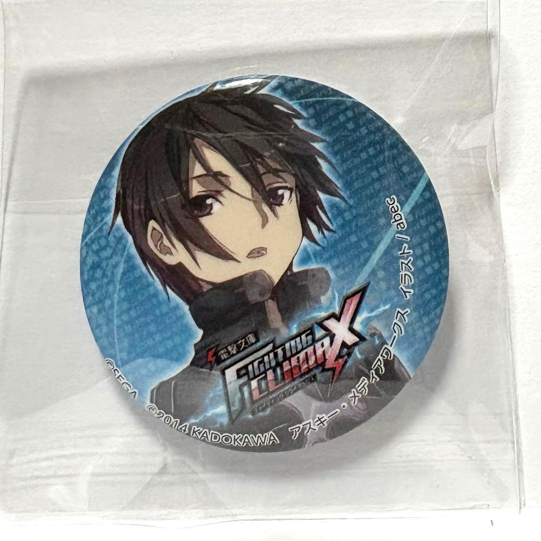 ソードアート・オンライン キリト 電撃文庫 TGS2015 缶バッジ セガ ソードアート・オンラインabecトレーディング缶バッジ キリト | K