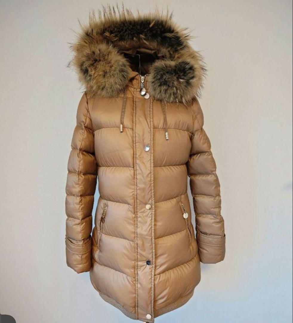 La MODE ファー付きダウンジャケット - メルカリ