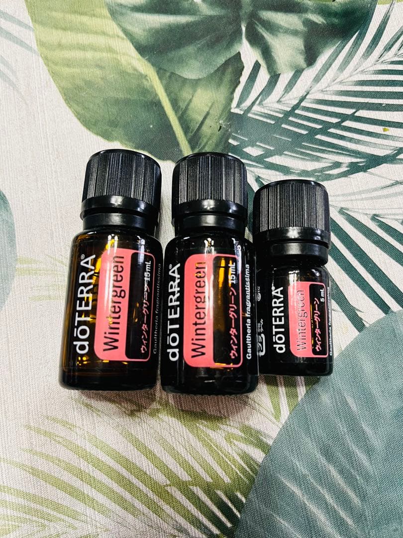 doTERRA Wintergreen エッセンシャルオイル 3本セット doTERRA エッセンシャルオイル ウィンターグリーン 5ml3本セット