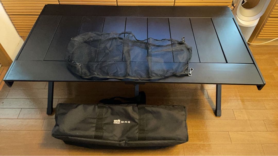 WAQ折りたたみテーブル 収納バッグ付き 黒 115cm 楽天市場】WAQ MULTI LOWTABLE-F マルチローテーブル(ファミリー
