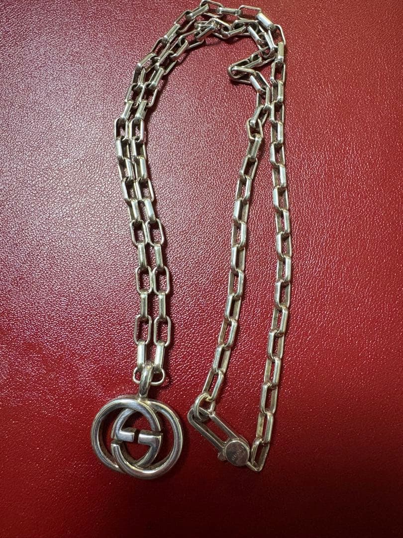 本日限定価格　GUCCI インターロッキングG シルバー GUCCI（グッチ） インターロッキングG ボールチェーンブレスレット