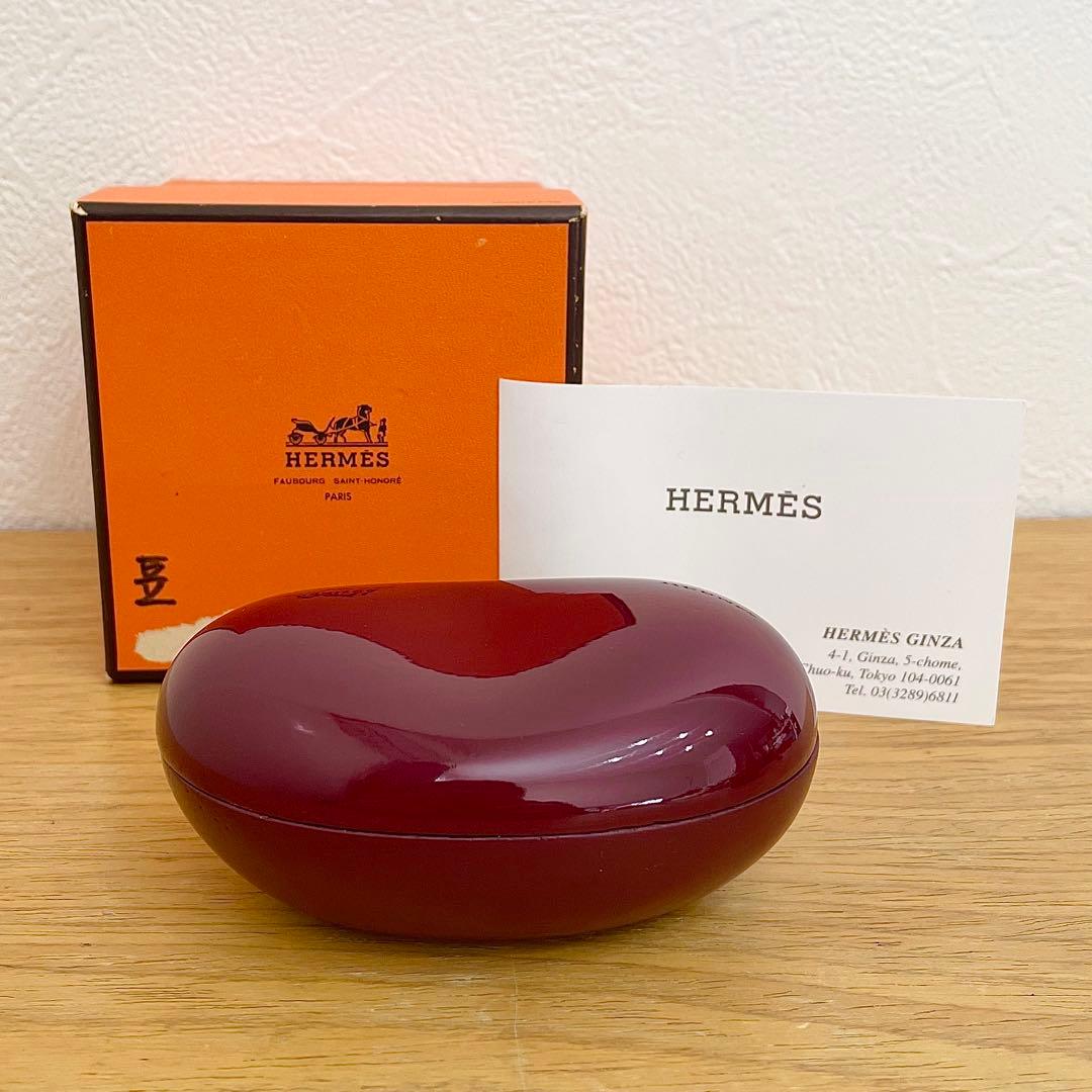◎ HERMES エルメス ツイリーボックス 小物入れ ボルドー - メルカリ