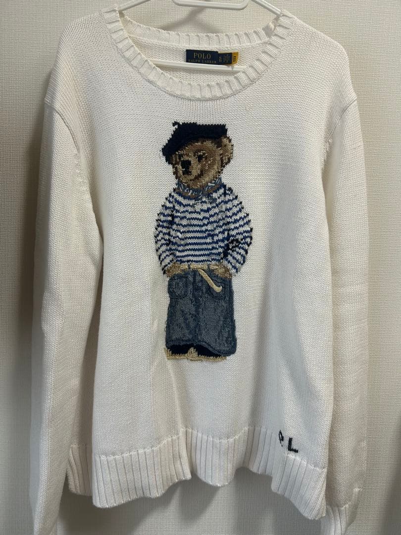 Polo Ralph Lauren ポロベア　刺繍 長袖セーター