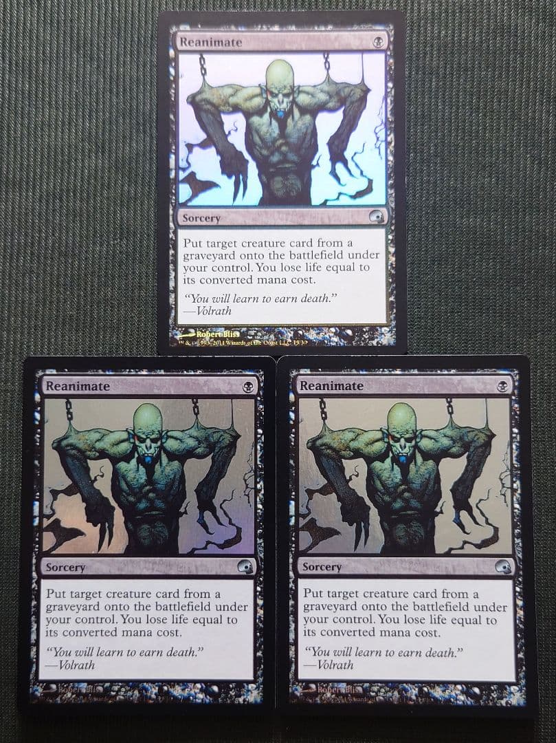 mtg フルFOIL 3枚セット 再活性 英語版 grb mtg フルFOIL 3枚セット 再活性 英語版 grb - メルカリ