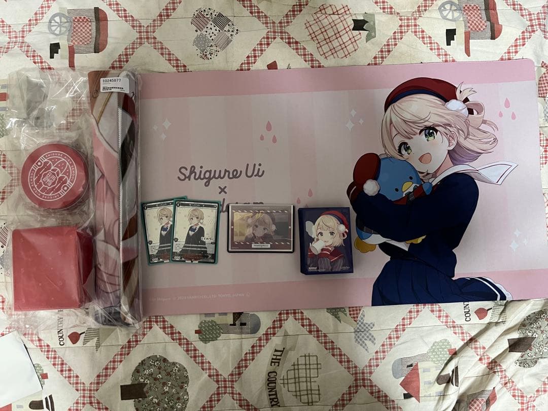 しぐれうい カードサプライ プレイマット スリーブ