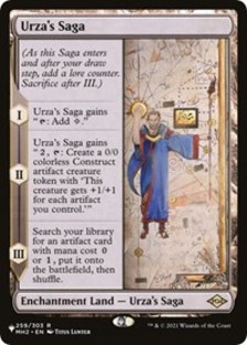 Urza's Saga (Halo Foil) • Secret Lair: An Encyclopedia of Magic