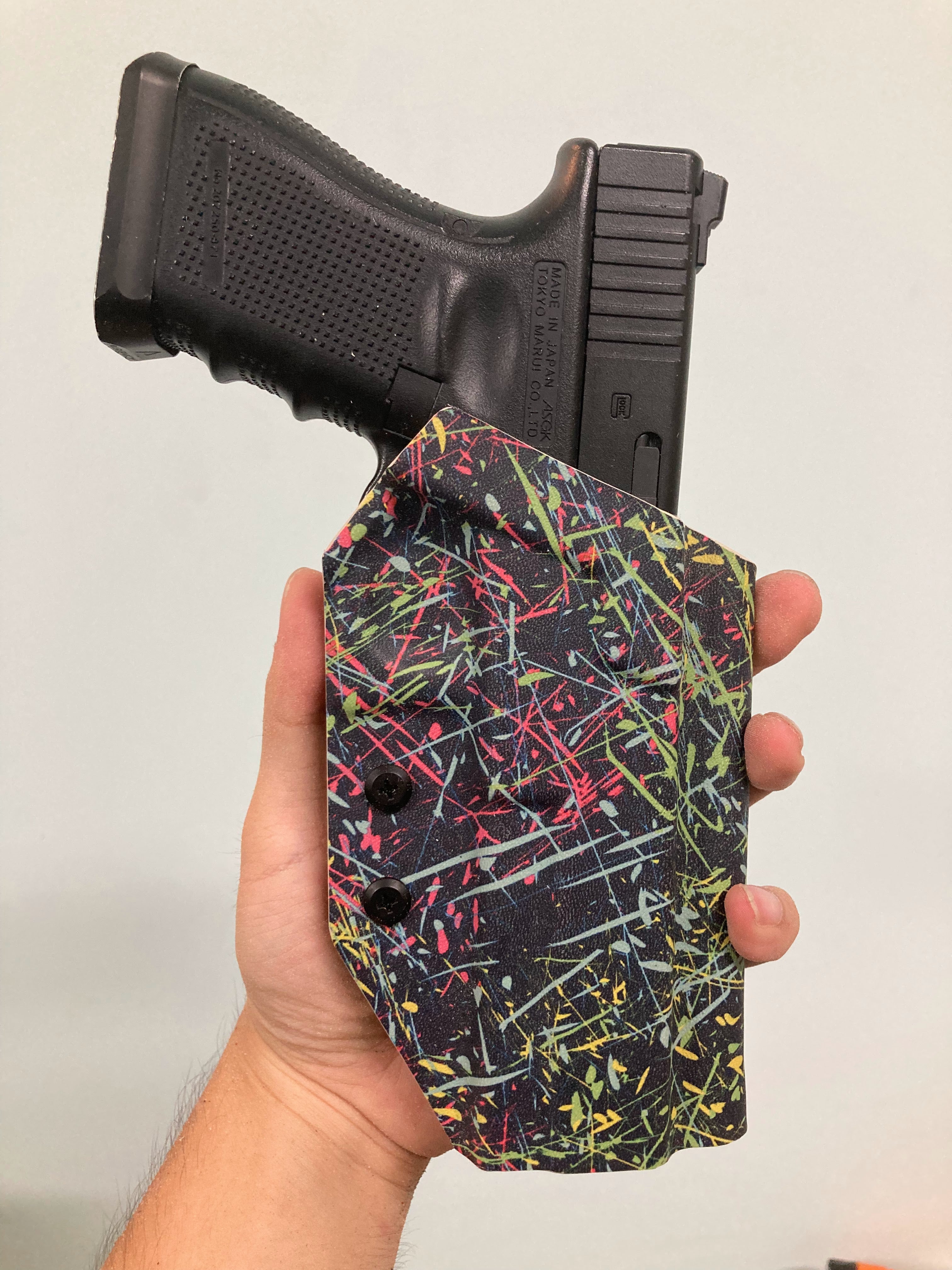 Stellar 'MATCH' Glock OWB Kydex Holster Black – Stardust-gear