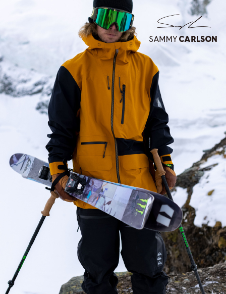 クイックシルバーの最上級モデルにサミー・カールソンのシグネチャーが