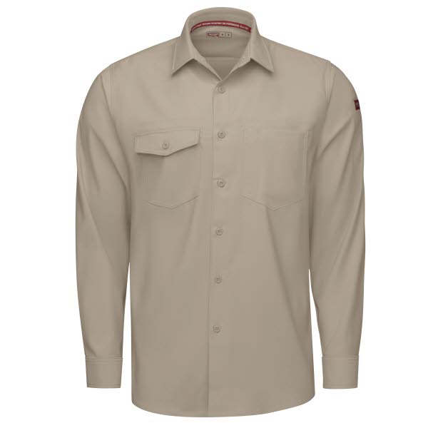 Men's Cooling Long Sleeve Work Shirt by Red Kap TSM4