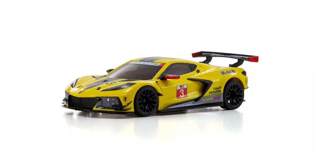 MINI-Z Racer MR-04 RWD CHEVROLET CORVETTE C8.R YELLOW Readyset RTR