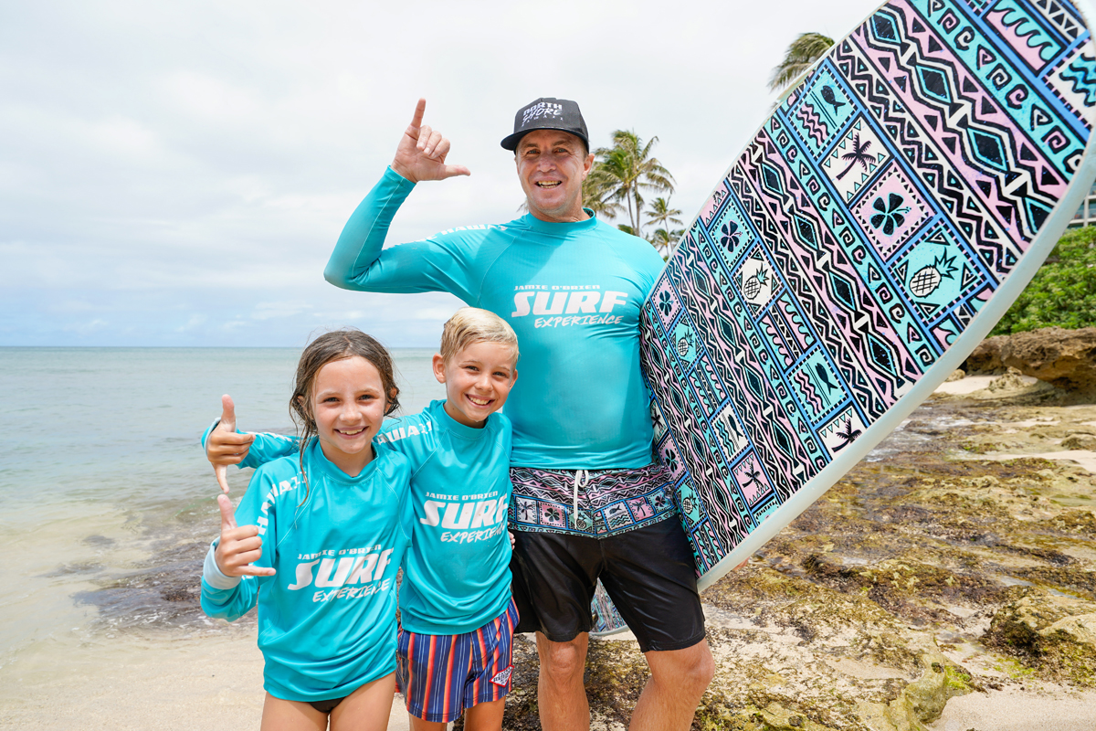 アロハを伝えるジェイミー・オブライエンが、3つの目のサーフィン