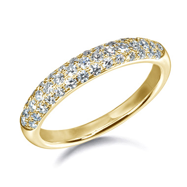 ハーフエタニティリング | ダイヤモンドバンドリング | SUWAブライダル